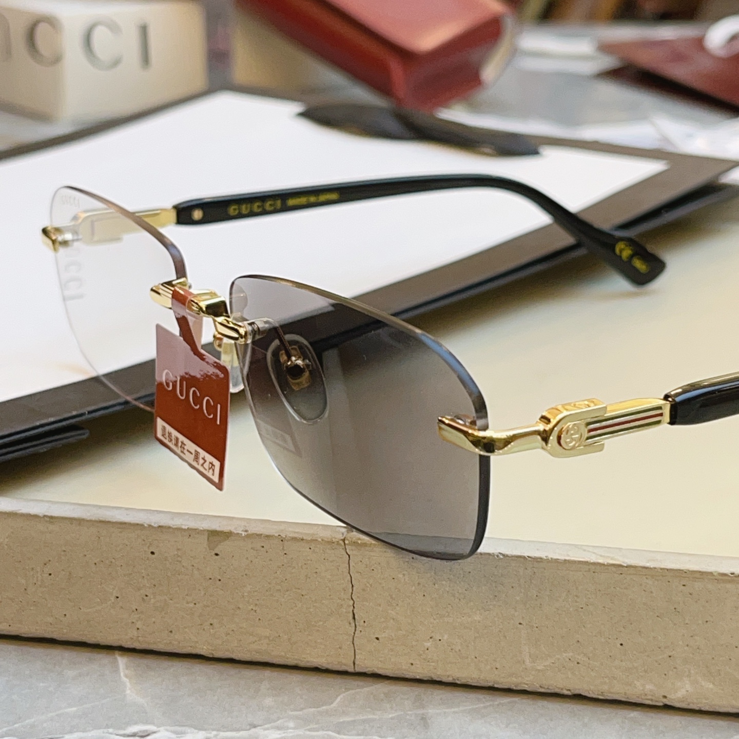 ，【GUCC*】古驰新款太阳镜🕶️ 高版本✨，MODEL：GG1221S，SIZE:56口16-140 L