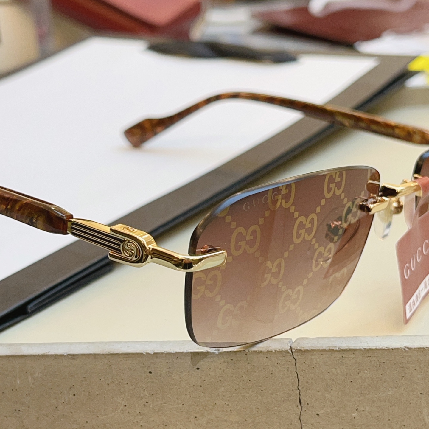 ，【GUCC*】古驰新款太阳镜🕶️ 高版本✨，MODEL：GG1221S，SIZE:56口16-140 L