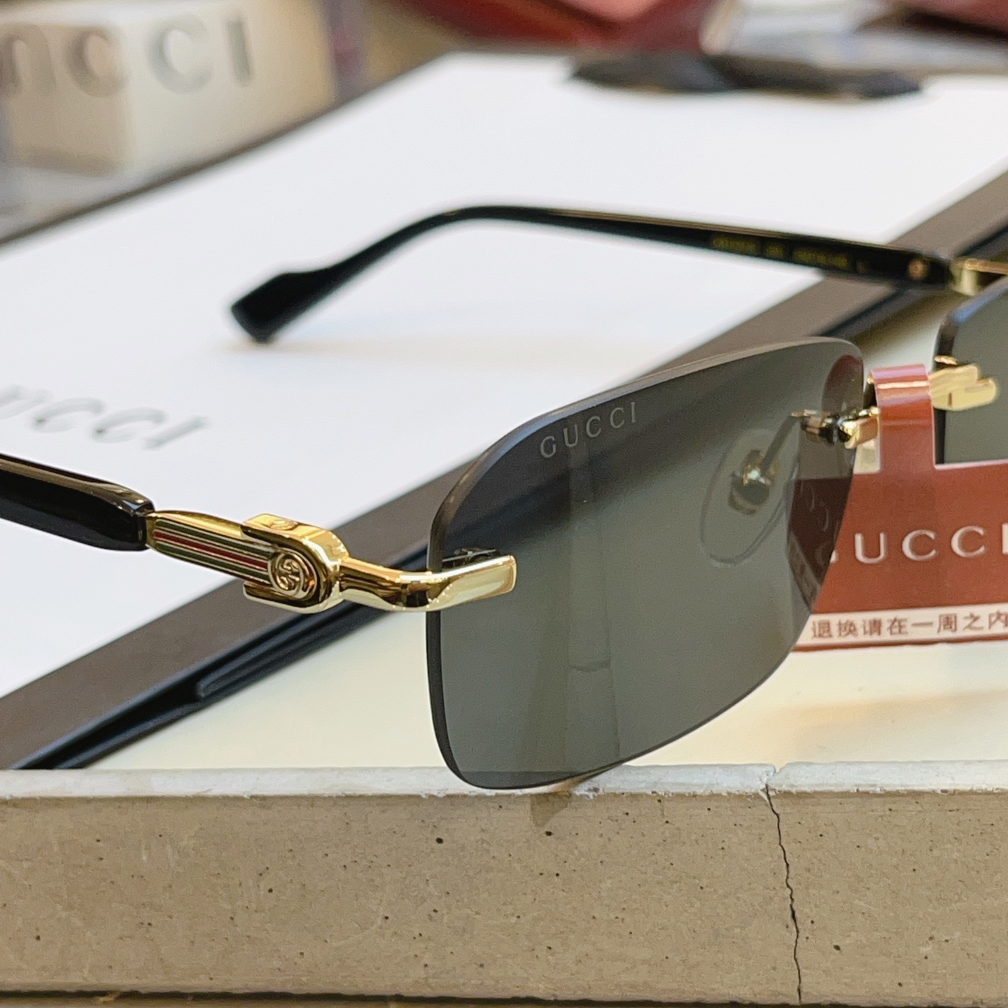 ，【GUCC*】古驰新款太阳镜🕶️ 高版本✨，MODEL：GG1221S，SIZE:56口16-140 L