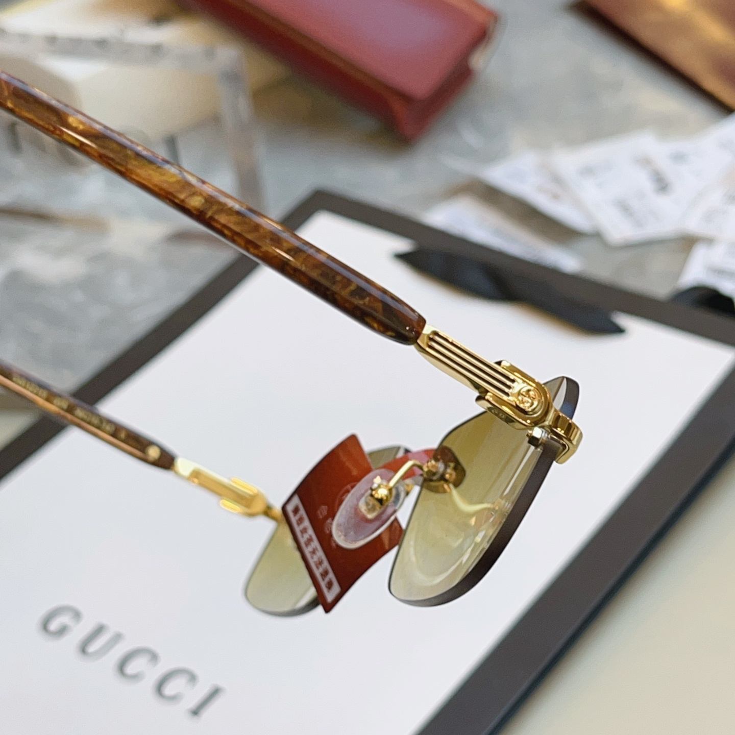 ，【GUCC*】古驰新款太阳镜🕶️ 高版本✨，MODEL：GG1221S，SIZE:56口16-140 L