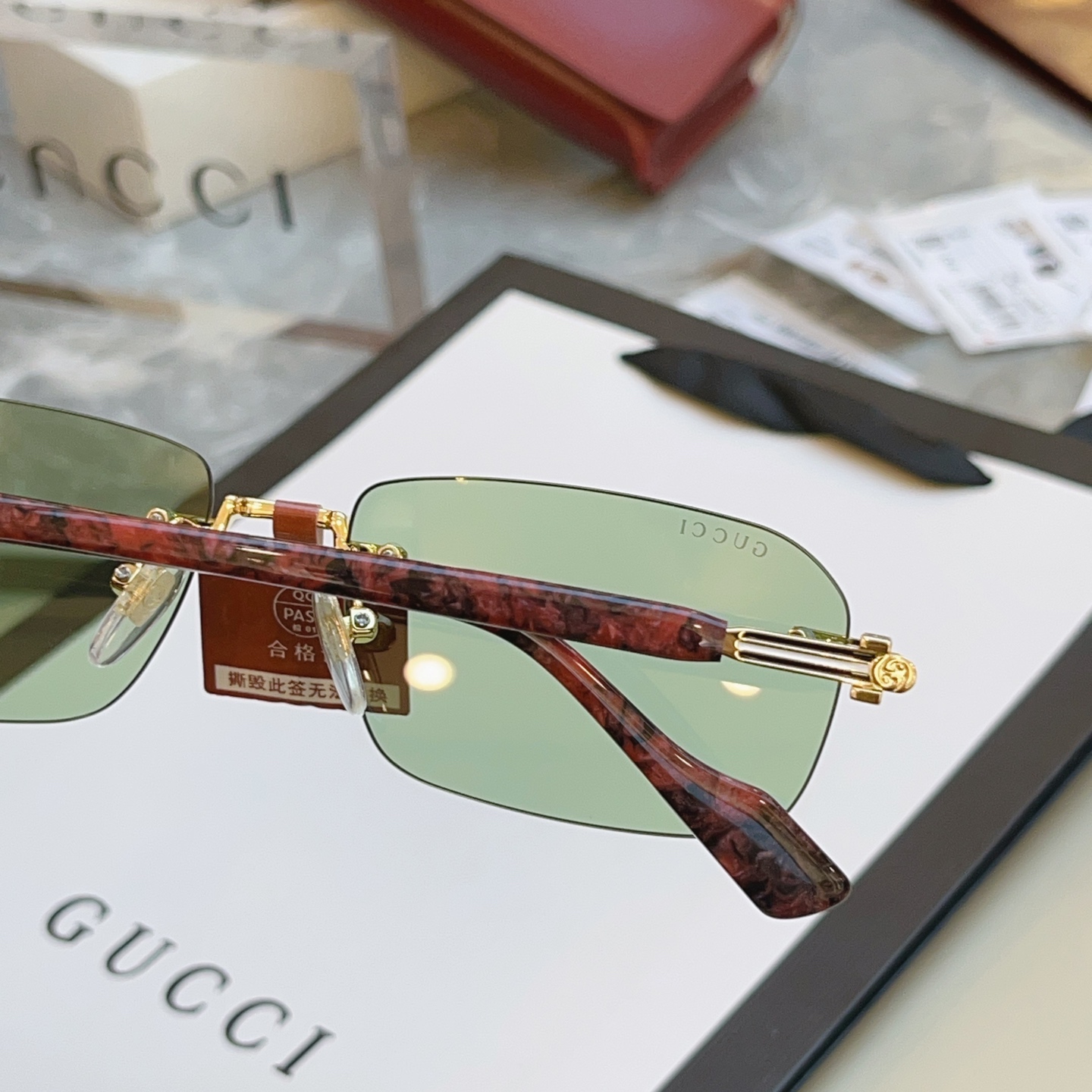 ，【GUCC*】古驰新款太阳镜🕶️ 高版本✨，MODEL：GG1221S，SIZE:56口16-140 L