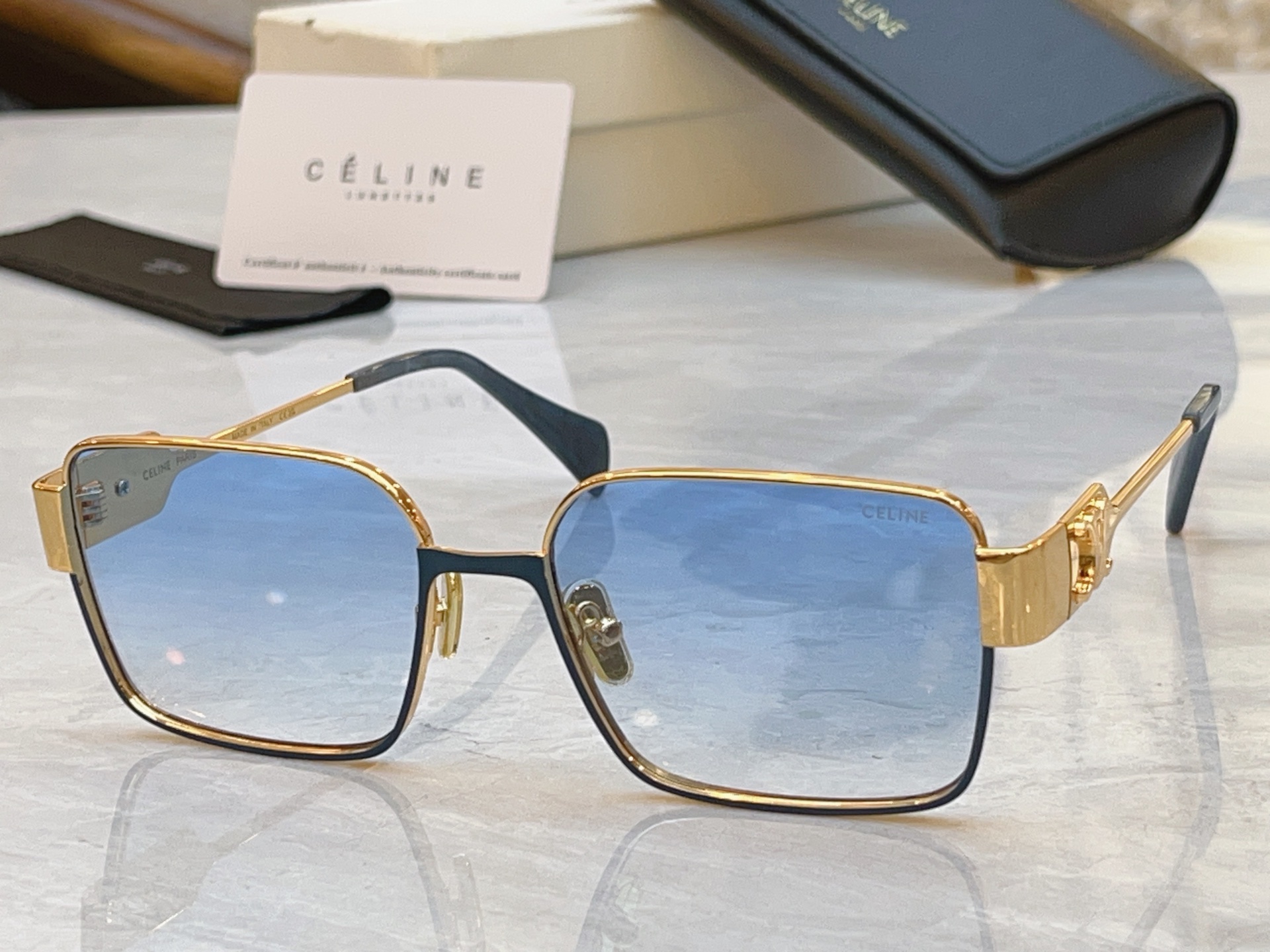 ，【CELIN*】赛*琳新款太阳镜， MODEL:CLl576LU，SIZE: 57口21-145