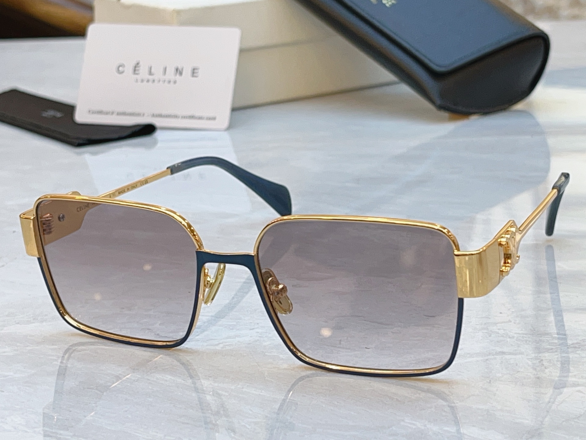 ，【CELIN*】赛*琳新款太阳镜， MODEL:CLl576LU，SIZE: 57口21-145