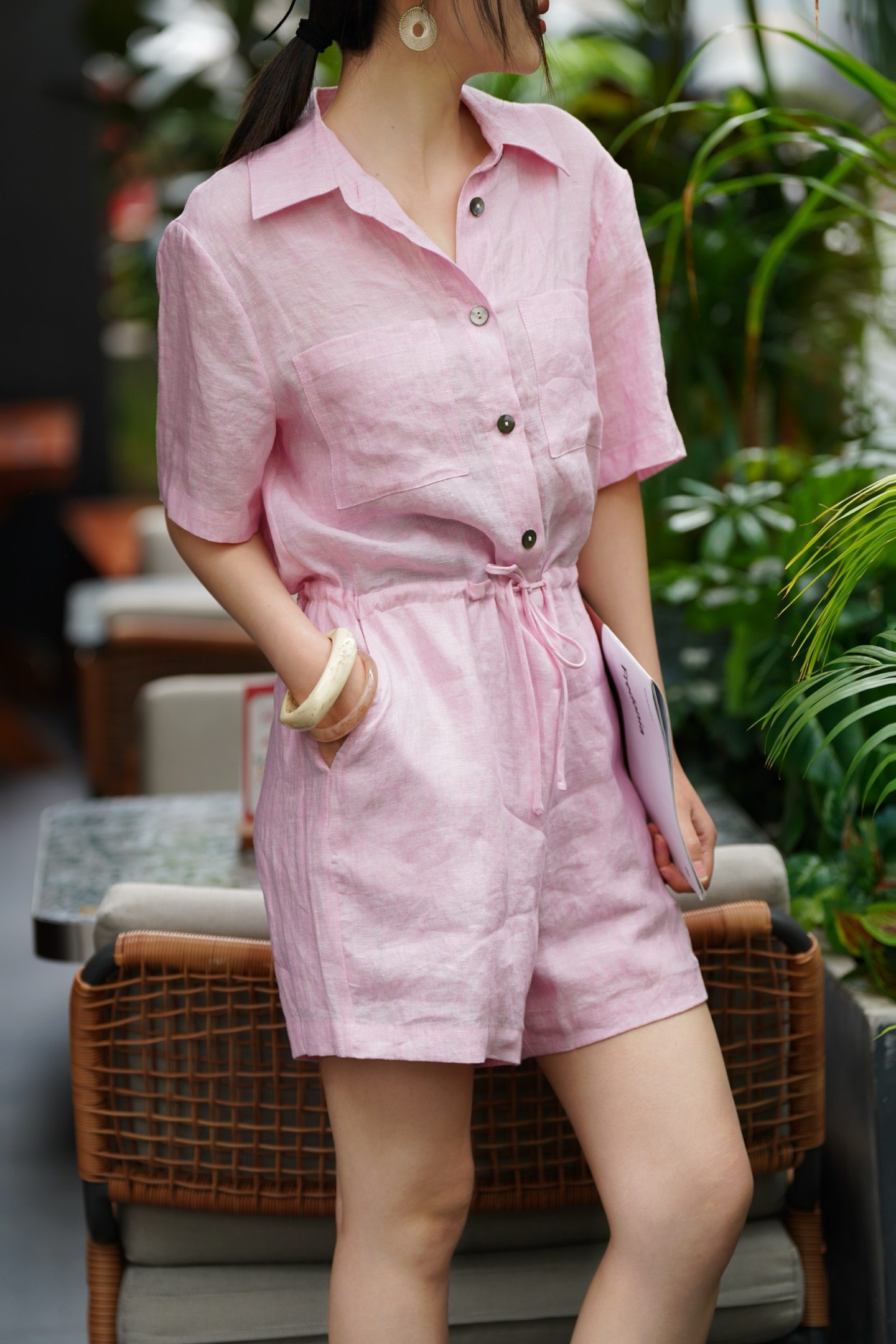 YSL Queens Battery: High-Quality Women’s Clothes in Grey, Malk, Pink, Sizes S-XXL - 图片 2