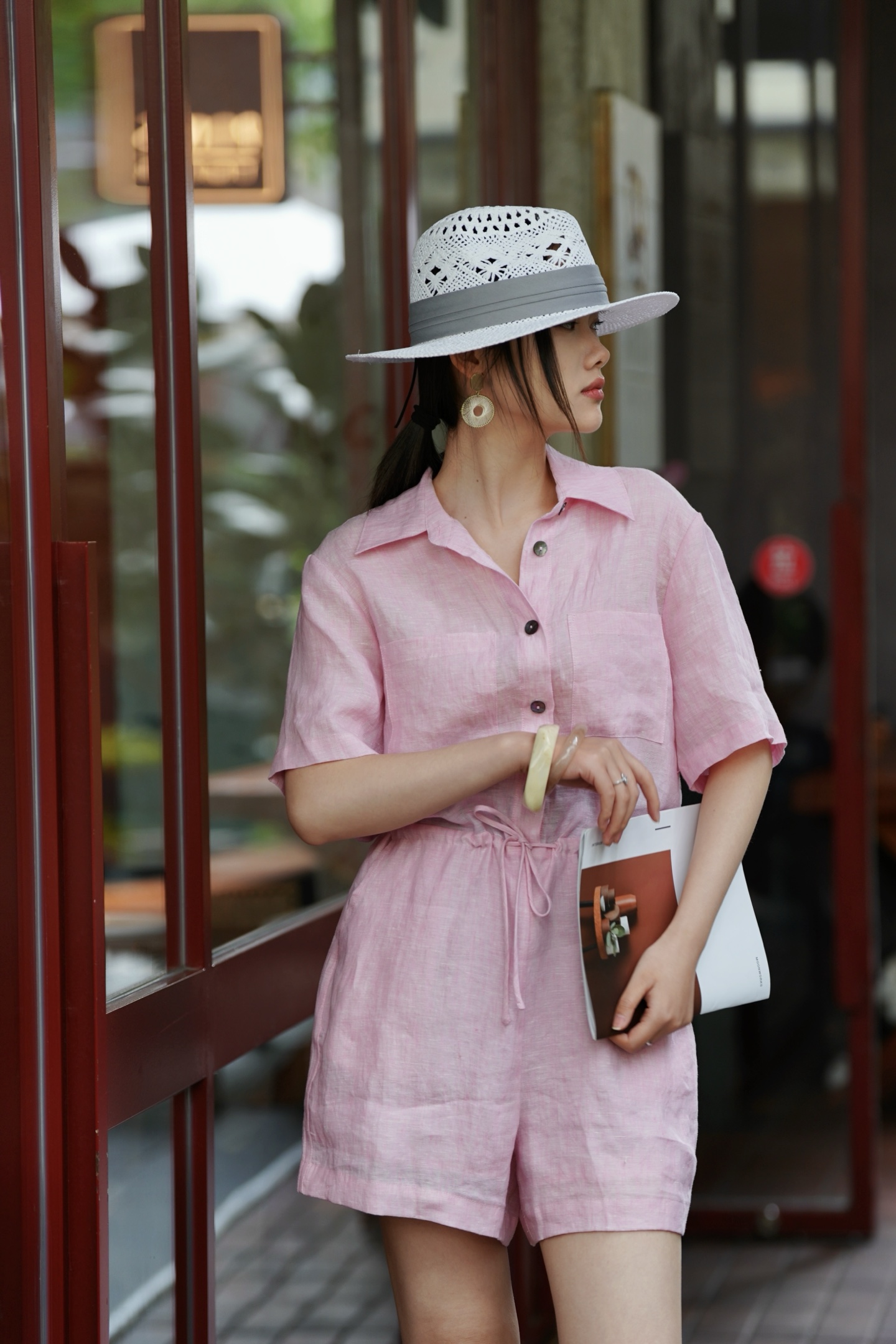 YSL Queens Battery: High-Quality Women’s Clothes in Grey, Malk, Pink, Sizes S-XXL - 图片 5