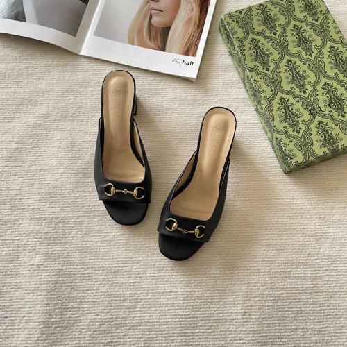 Gucci Double G Chunky Heel Mules - Stylish and Comfortable Summer Sandals 1 Gucci Double G Chunky Heel Mules - Stylish and Comfortable Summer Sandals