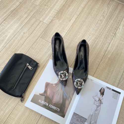 Louis Vuitton 25S Flower Diamond High Heels - Iconic Style 1 Louis Vuitton 25S Flower Diamond High Heels - Iconic Style