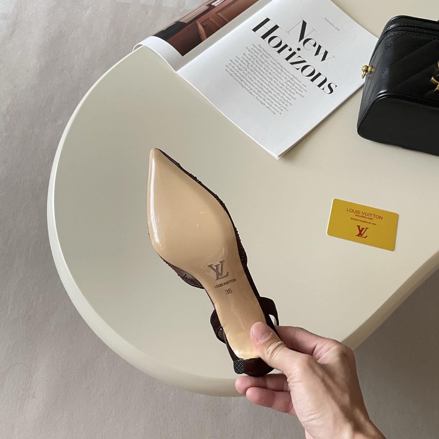 路易威登 Louis Vuitton 经典高奢皮鞋鞋履高跟鞋 #6003B593 9