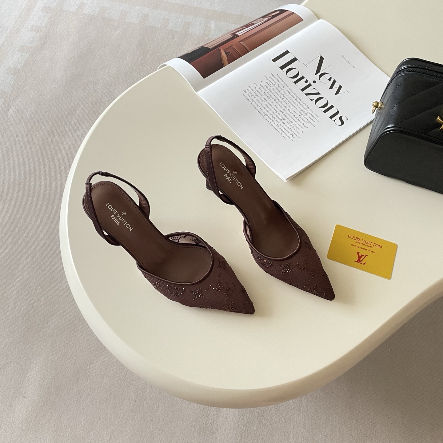 路易威登 Louis Vuitton 经典高奢皮鞋鞋履高跟鞋 #6003B593 3