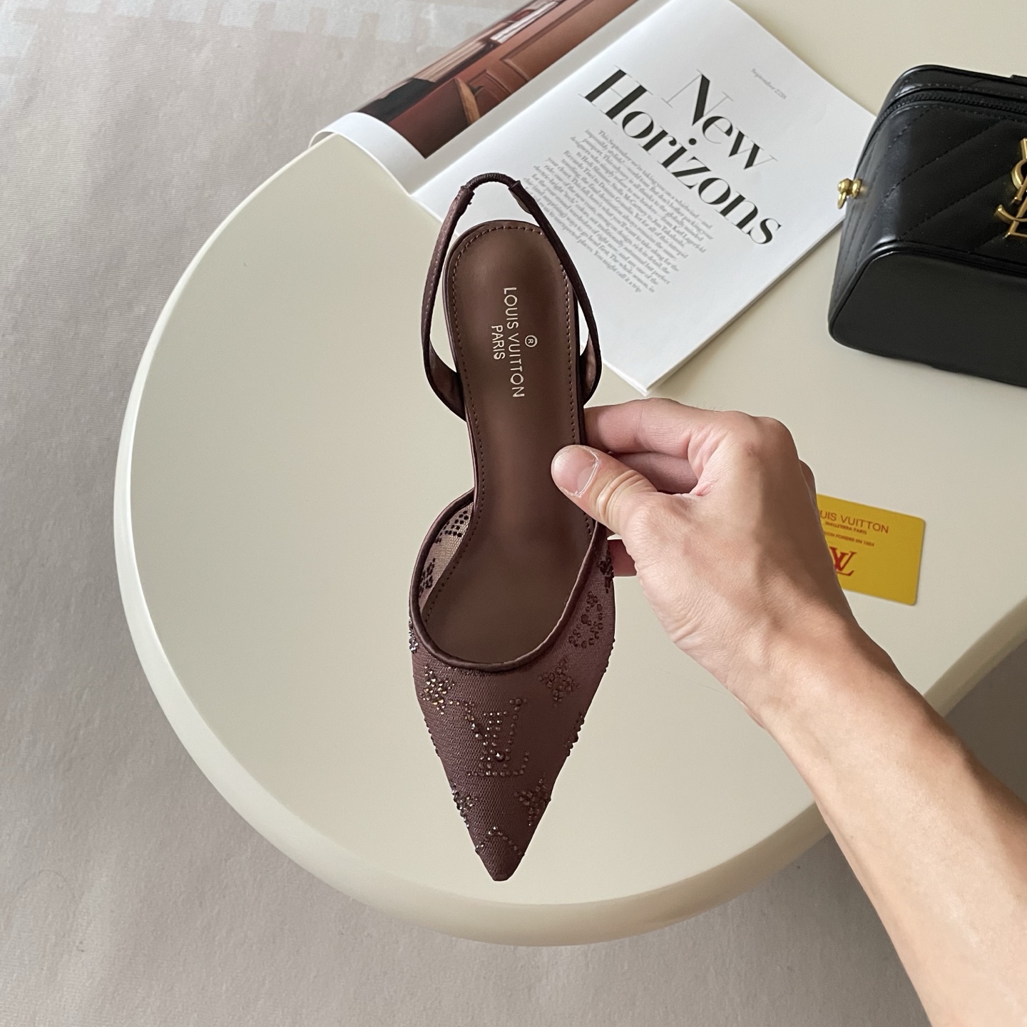 路易威登 Louis Vuitton 经典高奢皮鞋鞋履高跟鞋 #6003B593 8