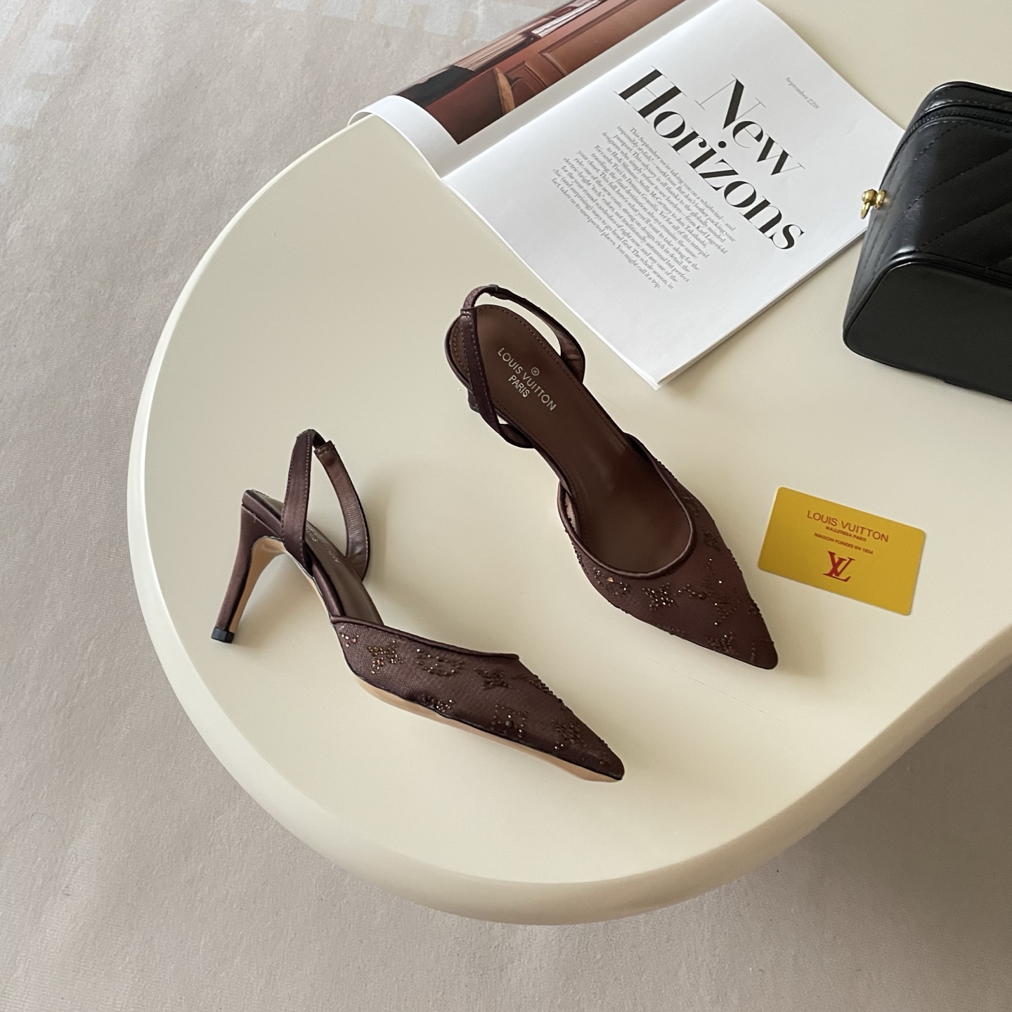 路易威登 Louis Vuitton 经典高奢皮鞋鞋履高跟鞋 #6003B593 4