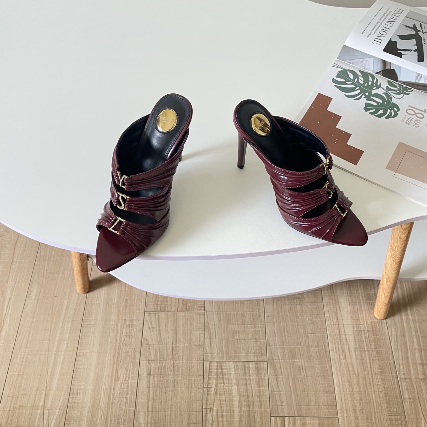 Saint Laurent Shoe Collection crafted with premium materials and 4