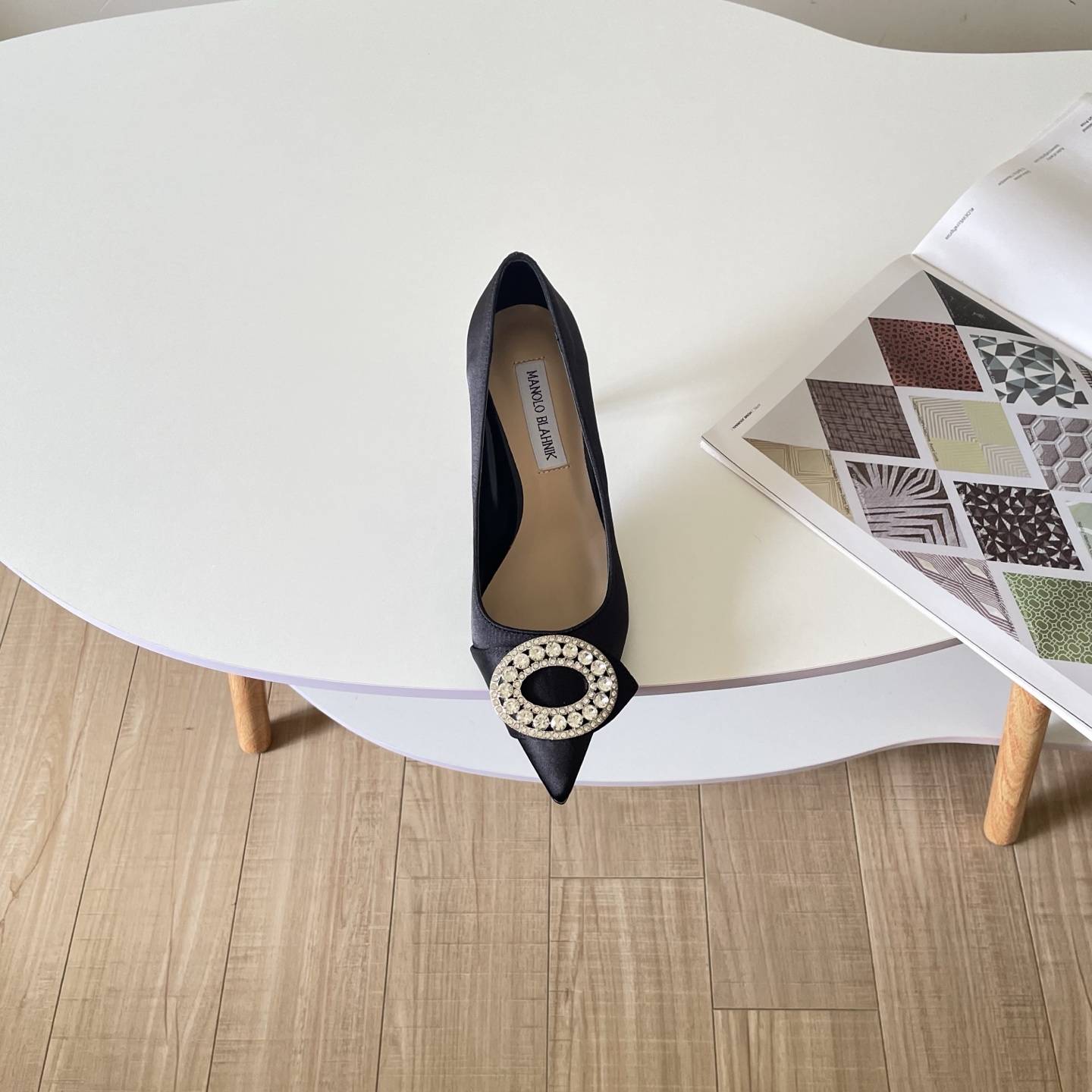 Manolo Blahnik Shoe Collection crafted with premium materials and 6