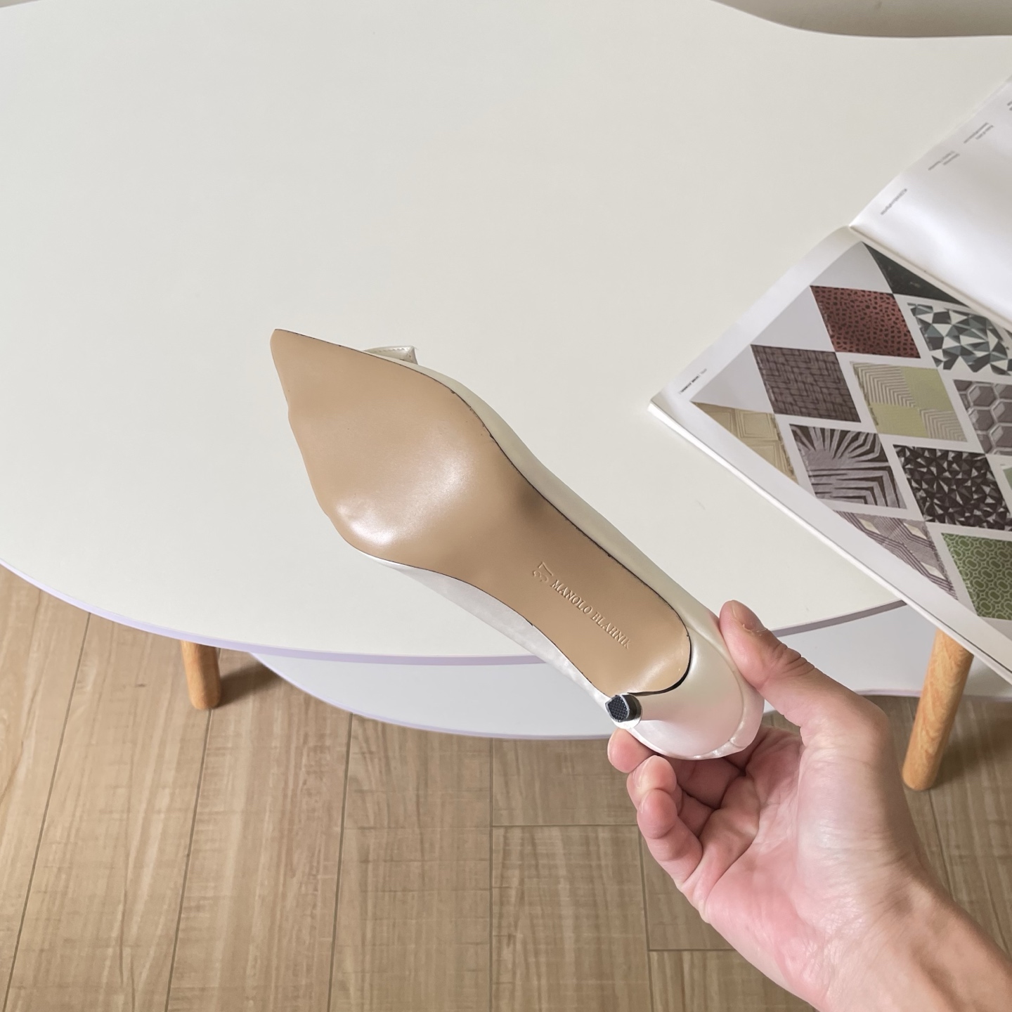Manolo Blahnik Shoe Collection crafted with premium materials and 8