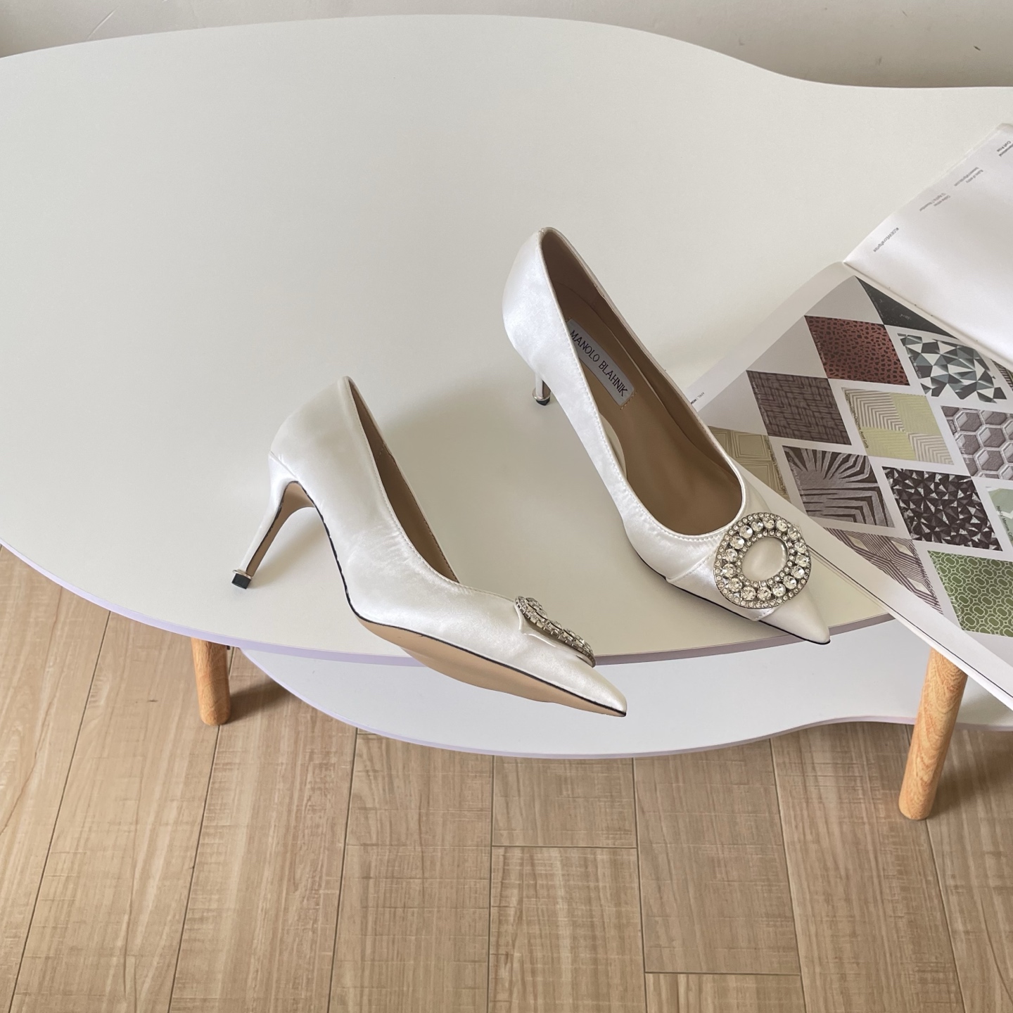 Manolo Blahnik Shoe Collection crafted with premium materials and 4