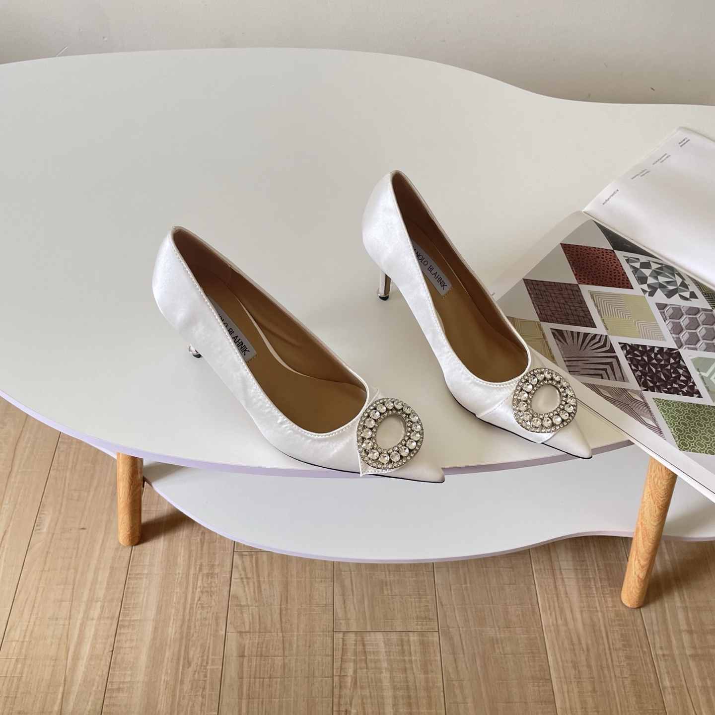 Manolo Blahnik Shoe Collection crafted with premium materials and 3