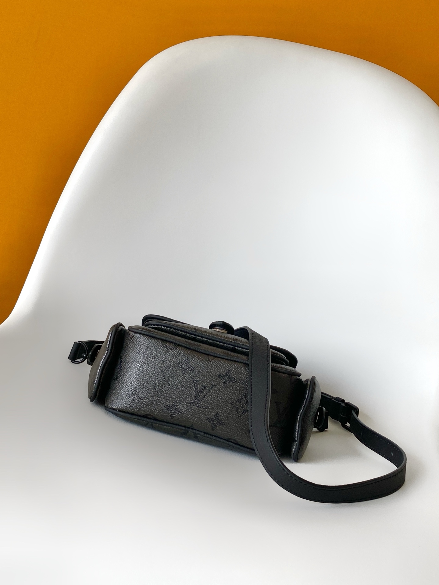 LV Monogram Eclipse Multi Pocket Crossbody Bag