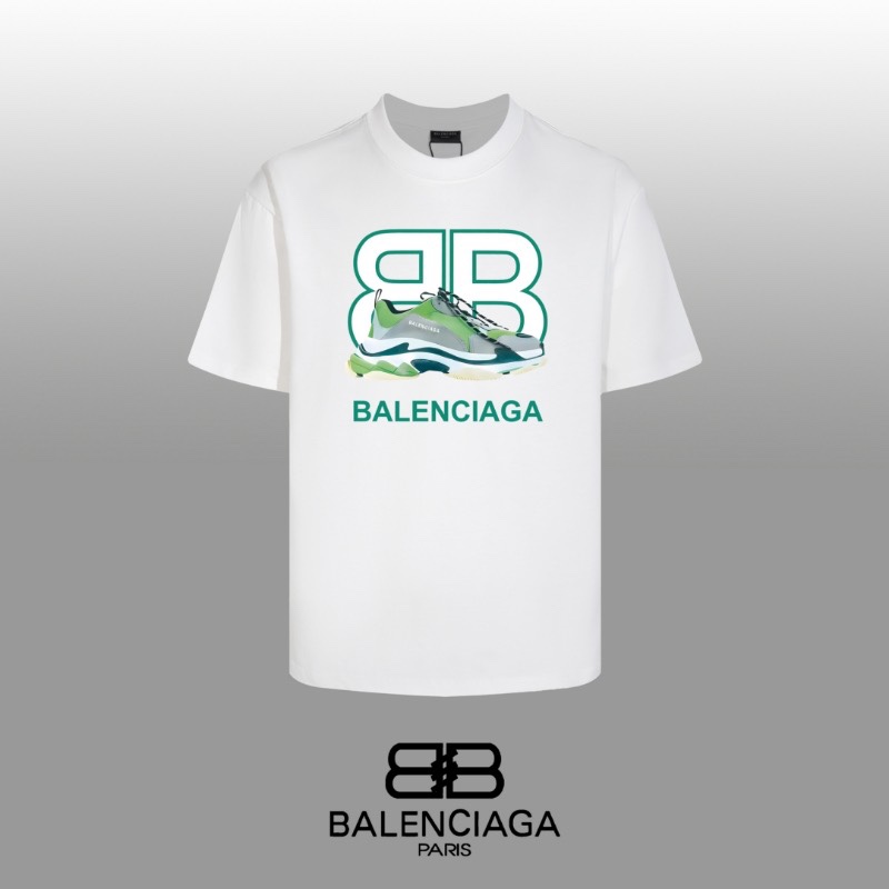 Balenciaga 24SS Classic T-Shirt Short Sleeve with Shoe Print - Premium Quality 2 i1743212310 8238 2