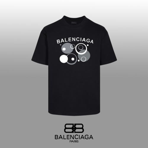 Balenciaga Spring/Summer Double B Logo Crew Neck Short Sleeve T-Shirt 1 Balenciaga Spring/Summer Double B Logo Crew Neck Short Sleeve T-Shirt