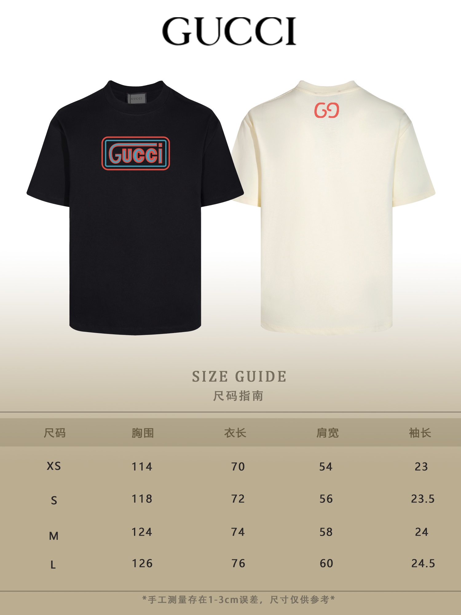 Gucci 24SS Classic Logo T-Shirt, Premium Quality, Comfortable Fit 10 i1749686559 7439 2