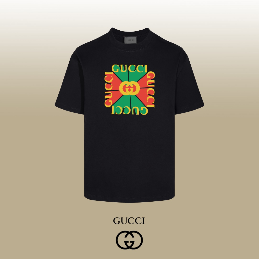 Gucci 24SS Classic Logo T-Shirt Short Sleeve Top Quality, Various Colors 1 i1749686967 8416 6