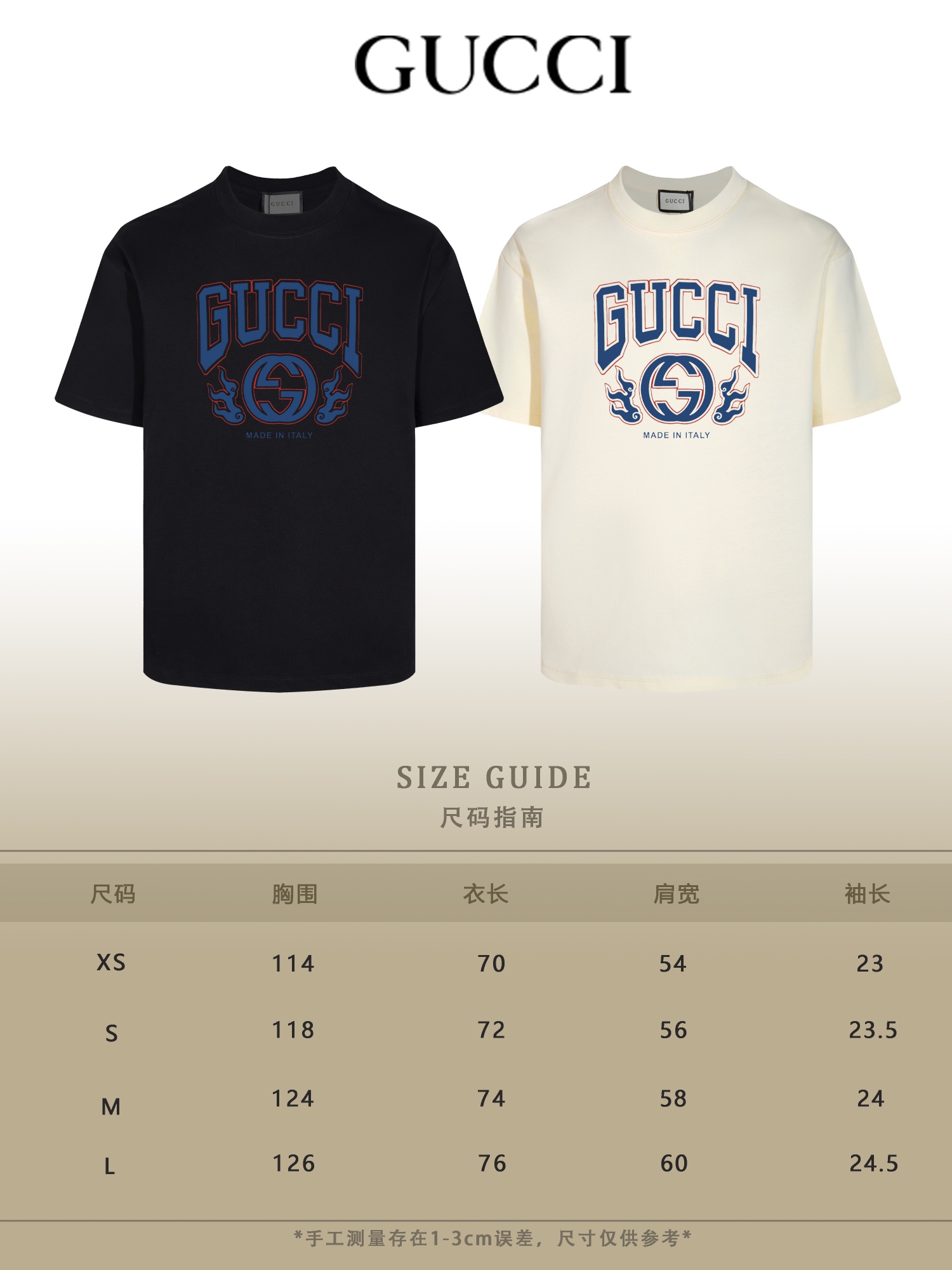 Gucci 24SS Classic T-Shirt - Premium Quality, Comfortable Fit 10 i1749687068 4652 2
