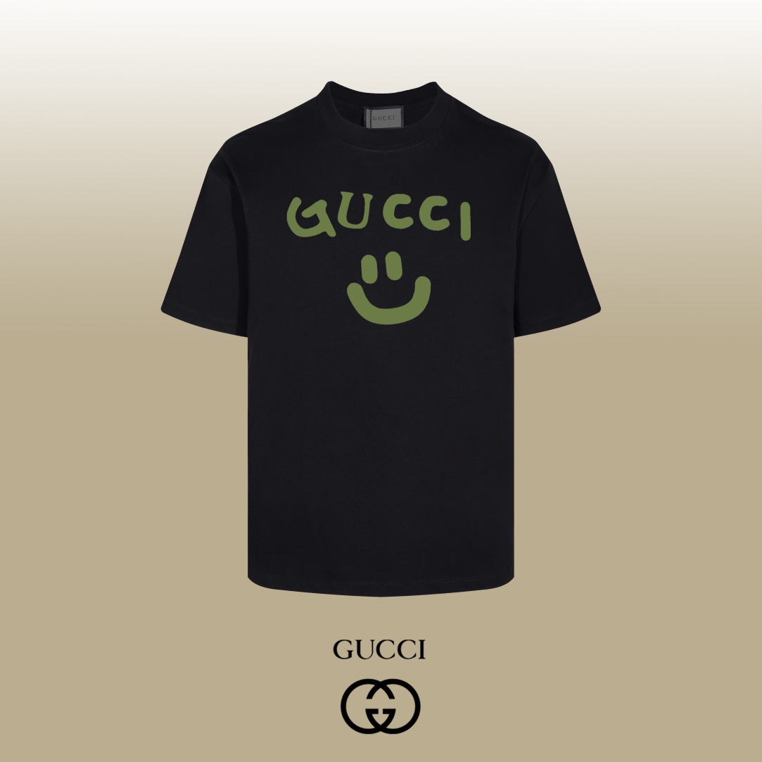 Gucci 24SS Classic Logo T-Shirt Short Sleeve High Quality Tee 2 i1749688010 9917 5