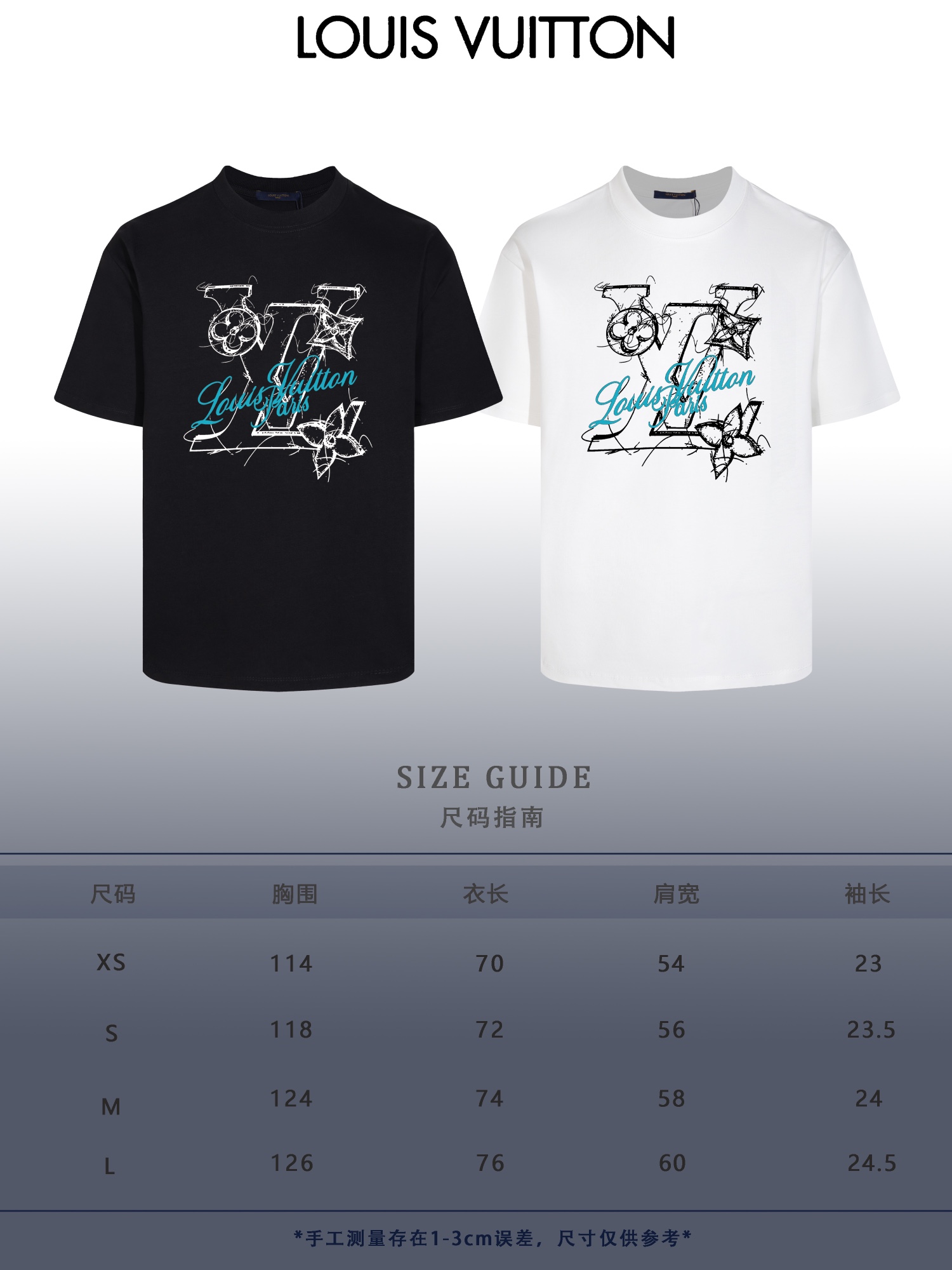 Louis Vuitton 24SS Classic Tee: Durable, Comfortable, and Stylish Short Sleeve 10 i1752709842 9999 2