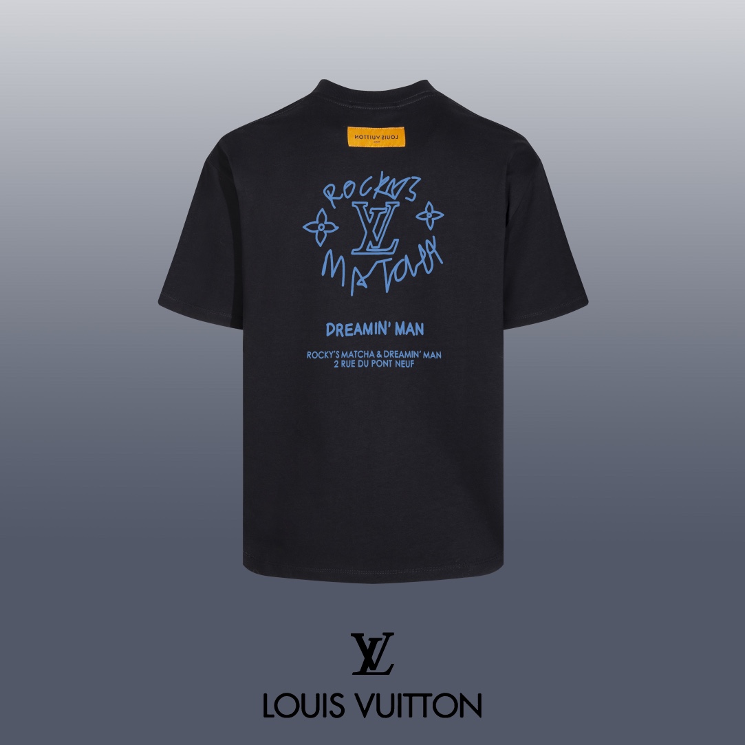Louis Vuitton 24SS Classic Short Sleeve T-Shirt High-Quality Cotton Top 2 i1752709900 7475 3