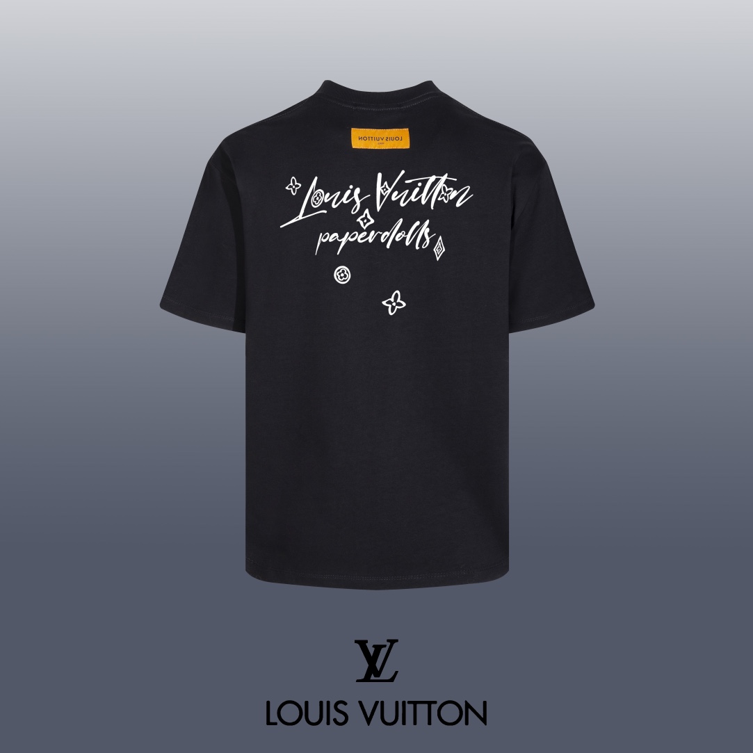 Louis Vuitton 24SS Classic Short Sleeve T-Shirt - Premium Quality, Comfort Fit 3 i1752710002 9686 6
