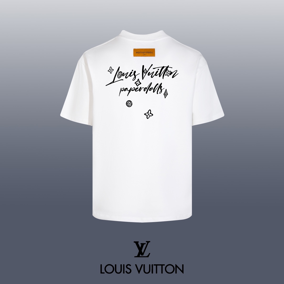 Louis Vuitton 24SS Classic Short Sleeve T-Shirt. Quality Fabric & Fit. 3 i1752710030 8285 5
