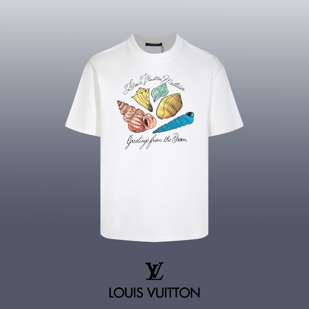 Louis Vuitton 24SS Classic Seashell Print T-Shirt, Premium Quality Fabric 1 i1752710144 2498 5