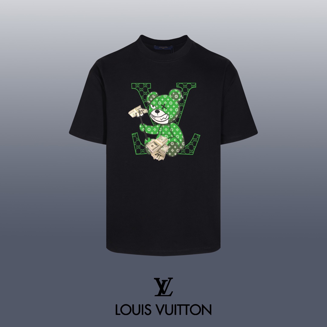 Louis Vuitton 24SS Classic Tee - High-Quality, Comfortable Fit, Unique Design. 2 i1752710226 9643 8