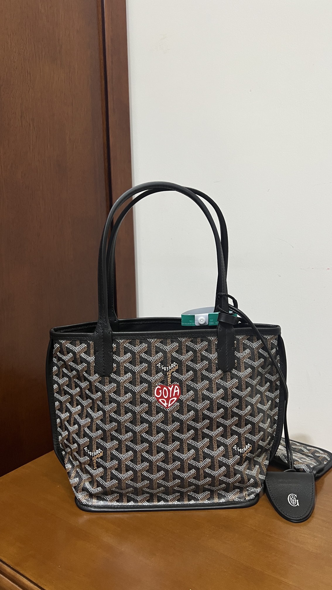 Goyard goyard狗牙迷你双面tote 好卖的mini tote十爱心彩绘很难拒绝这么可爱的限定款~当然要做正确版