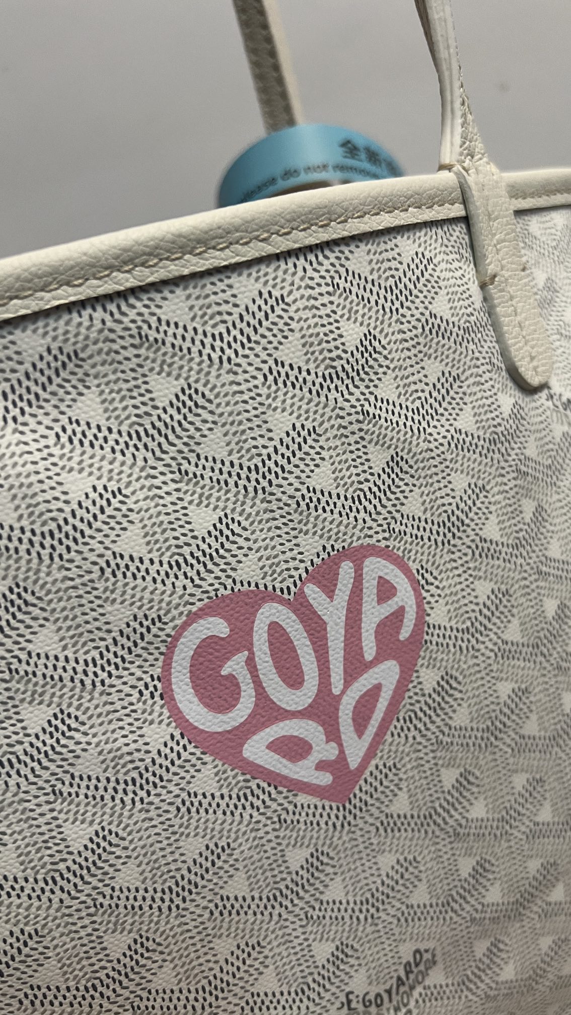 Goyard goyard狗牙迷你双面tote 好卖的mini tote十爱心彩绘很难拒绝这么可爱的限定款~当然要做正确版