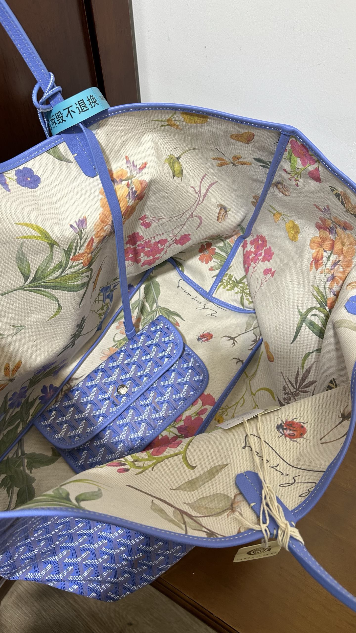 Goyard 图为大号 /钢扣、配全套包装