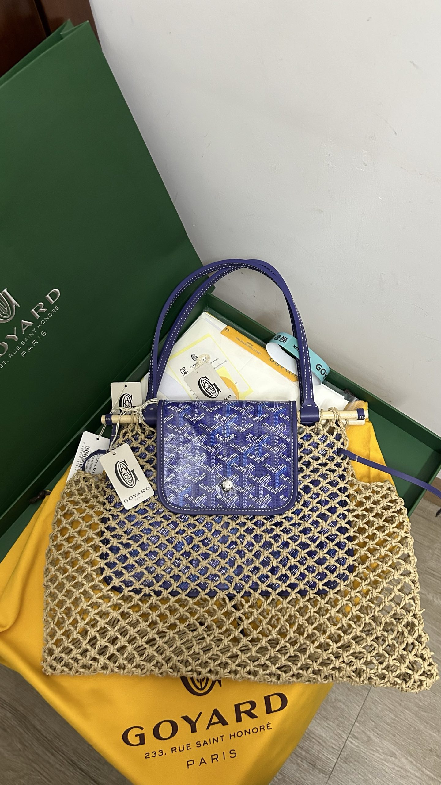 🎁 goyard Aligre 34×23cm