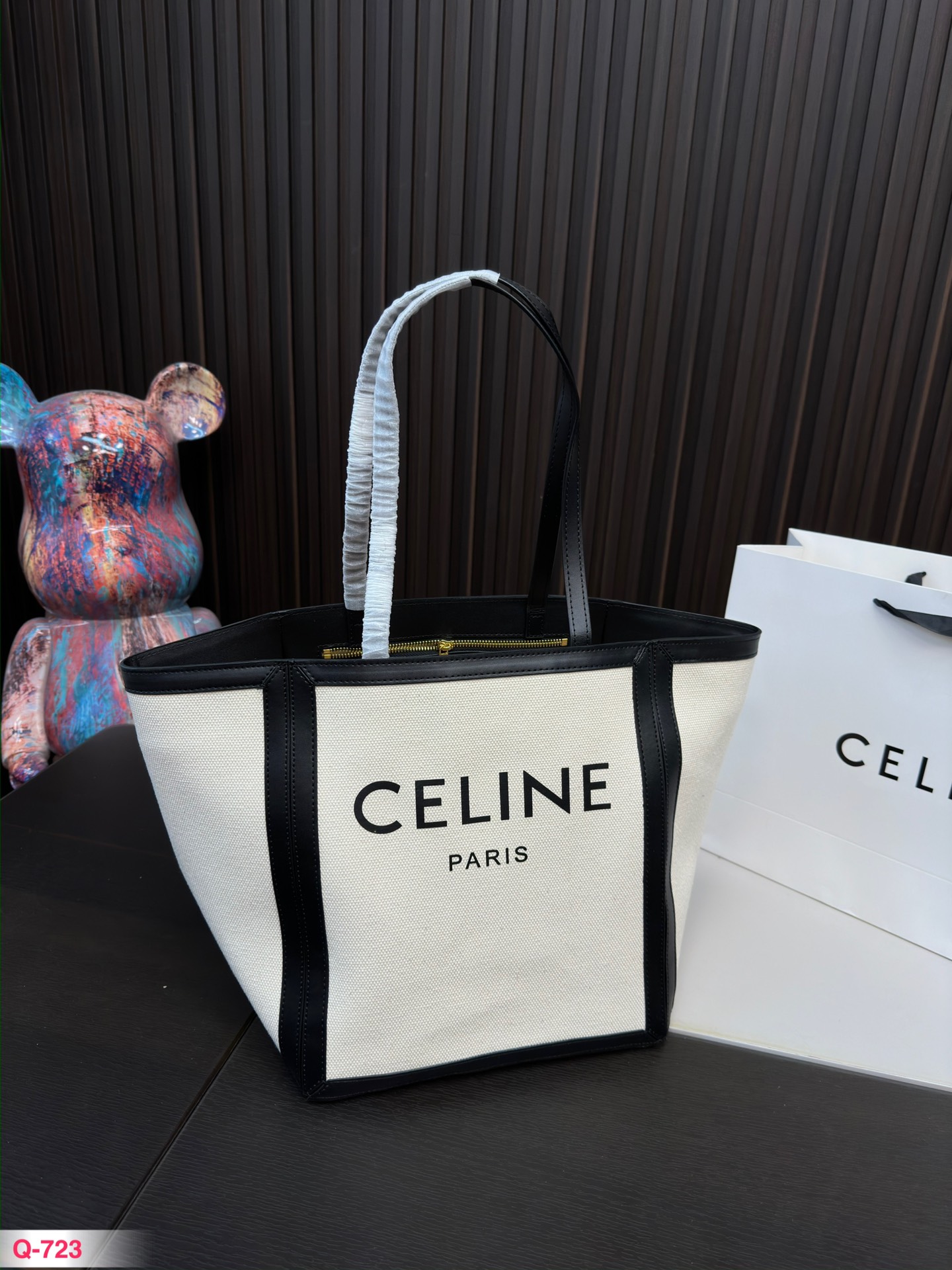 Celine Handbags Tote Bags Unisex Canvas Beach