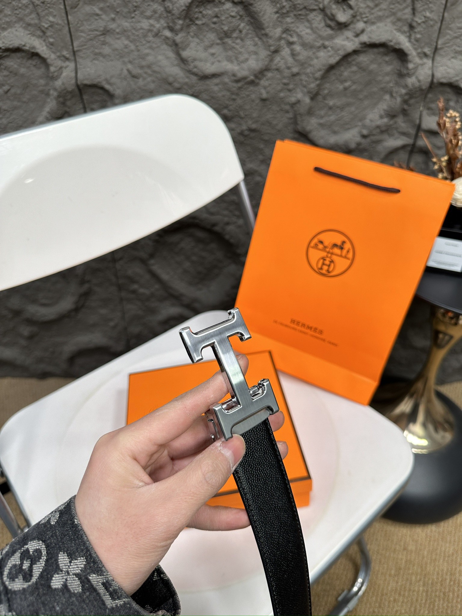 爱马仕 Hermès 奢华工坊高定皮带腰带配饰 #80B19CB7 9