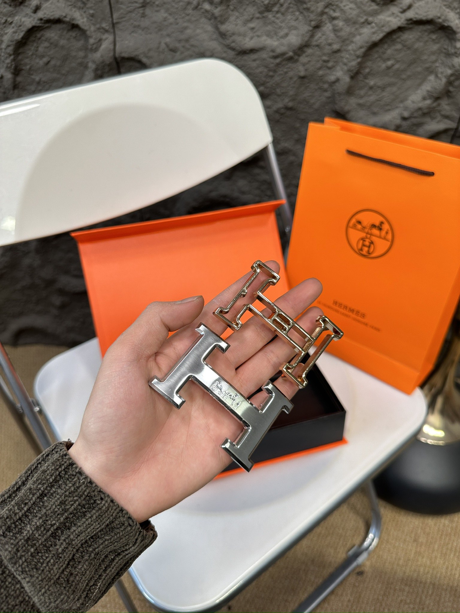 爱马仕 Hermès 奢华工坊高定皮带腰带配饰 #1CC314CC 3