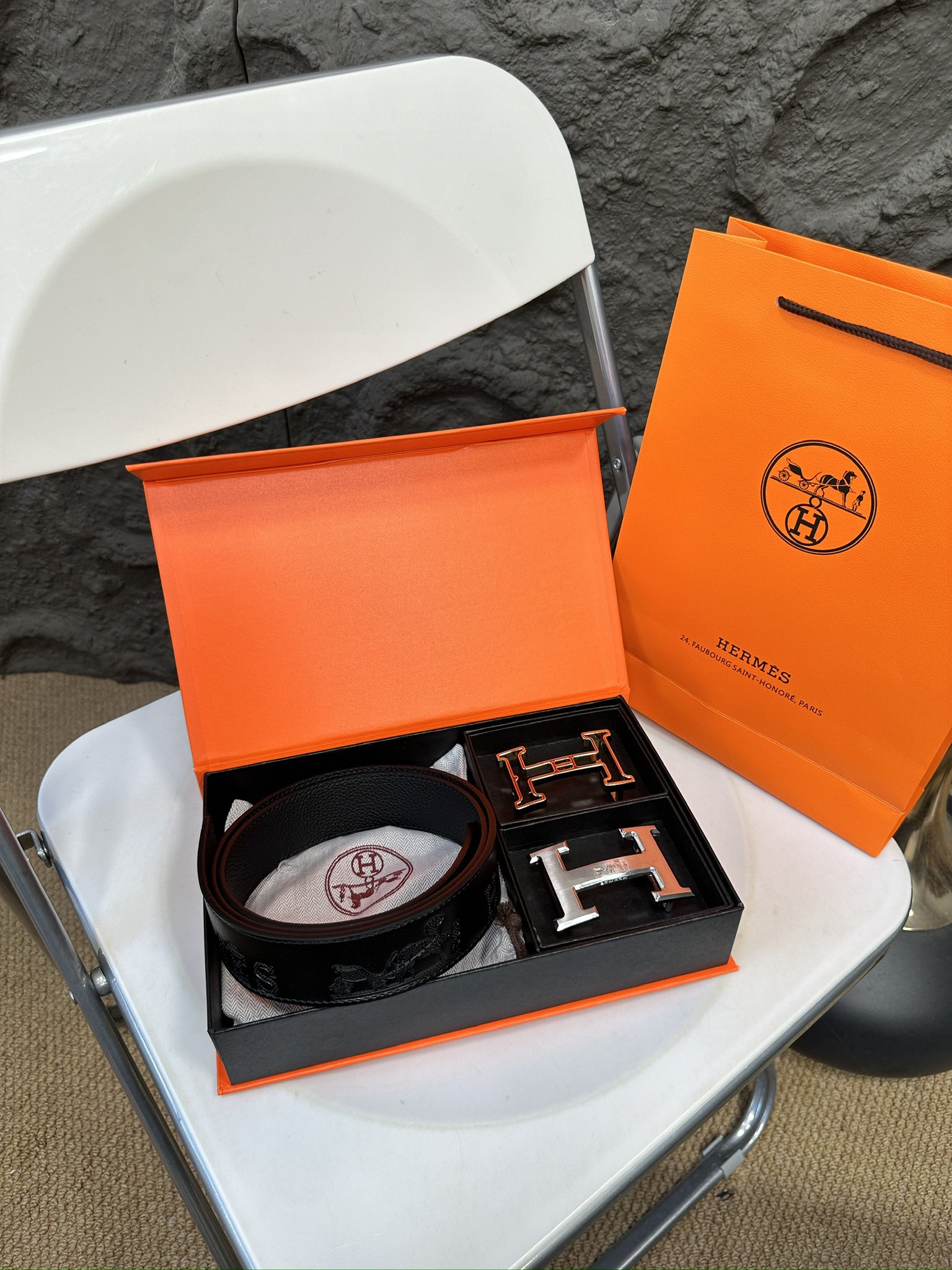 爱马仕 Hermès 奢华工坊高定皮带腰带配饰 #1CC314CC 2