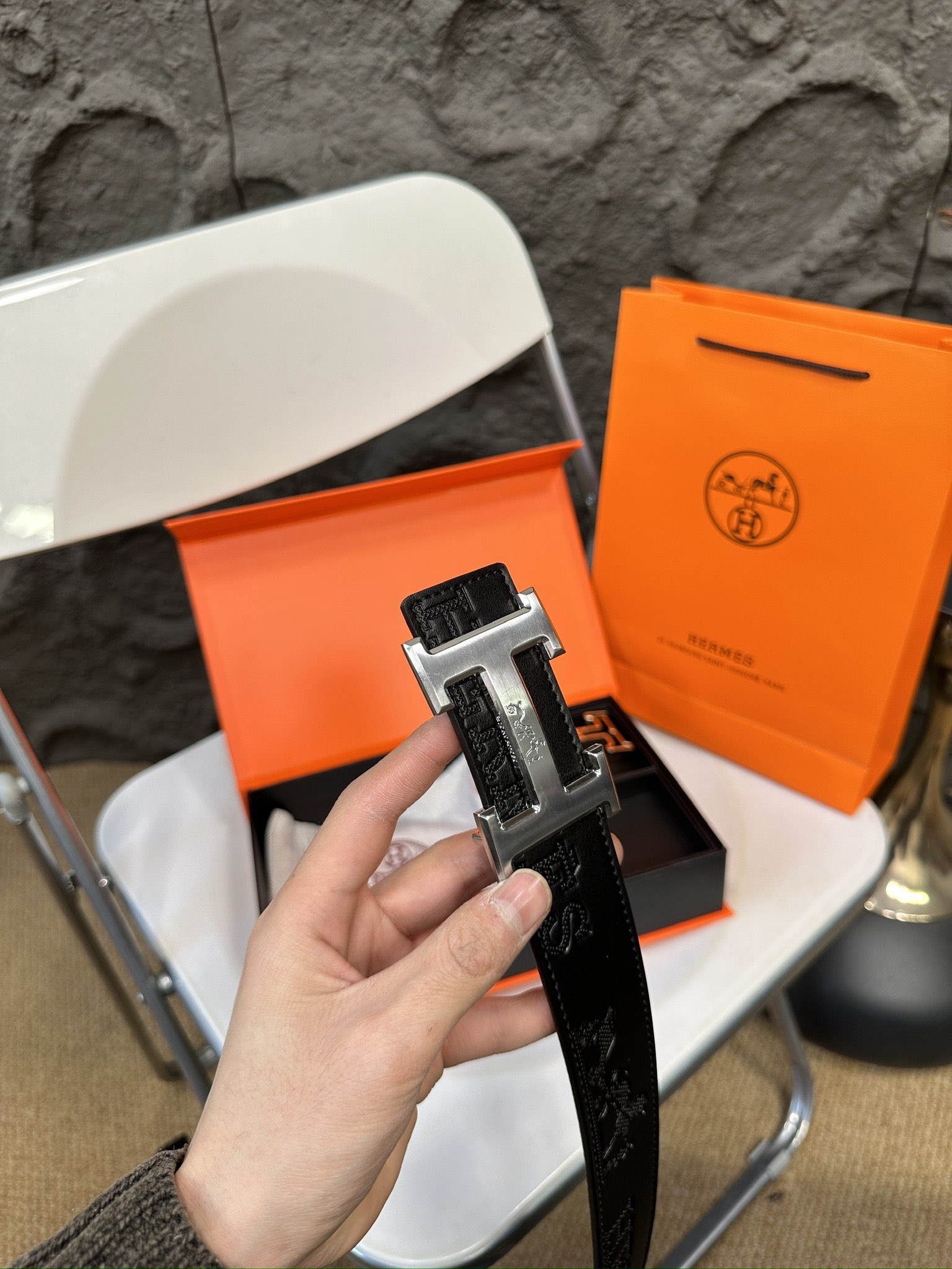 爱马仕 Hermès 奢华工坊高定皮带腰带配饰 #1CC314CC 9