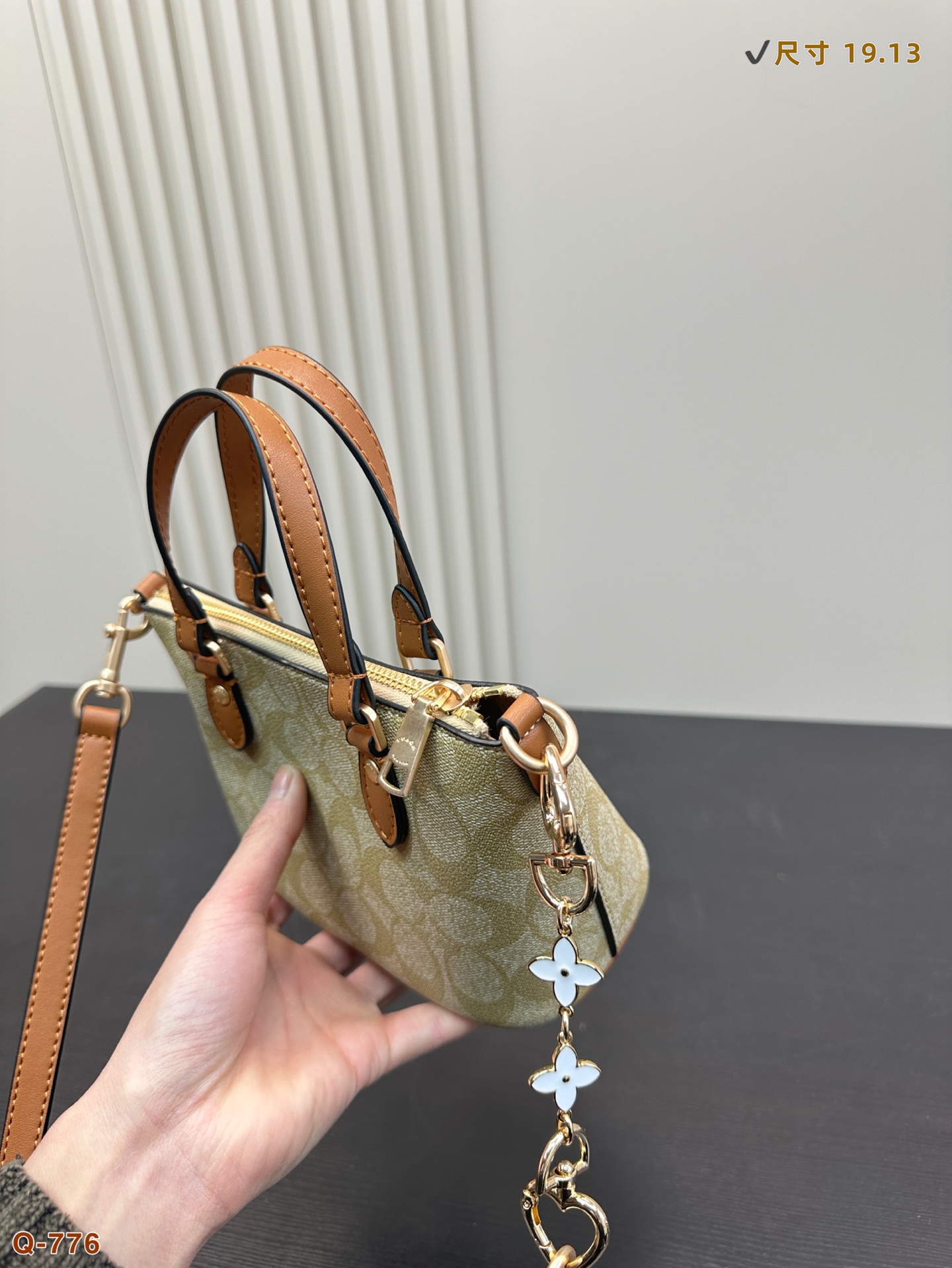 Coach Handbag Crossbody Bag, Retro Design, High-End and Elegant,19*13cm 5 i1740912982774 4574 0 3