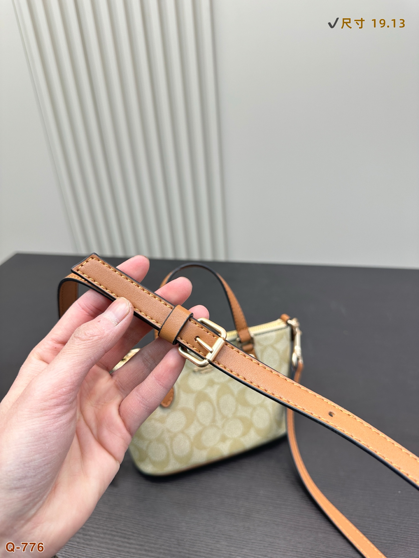 Coach Handbag Crossbody Bag, Retro Design, High-End and Elegant,19*13cm 7 i1740912983425 7153 0 5