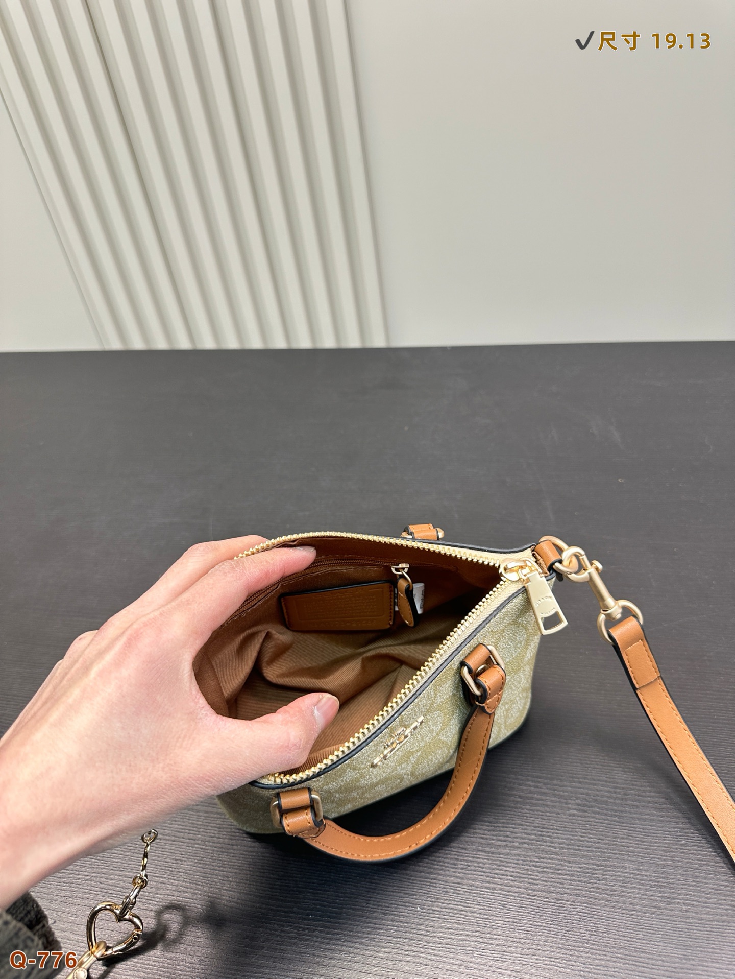 Coach Handbag Crossbody Bag, Retro Design, High-End and Elegant,19*13cm 10 i1740912983457 2901 0 8