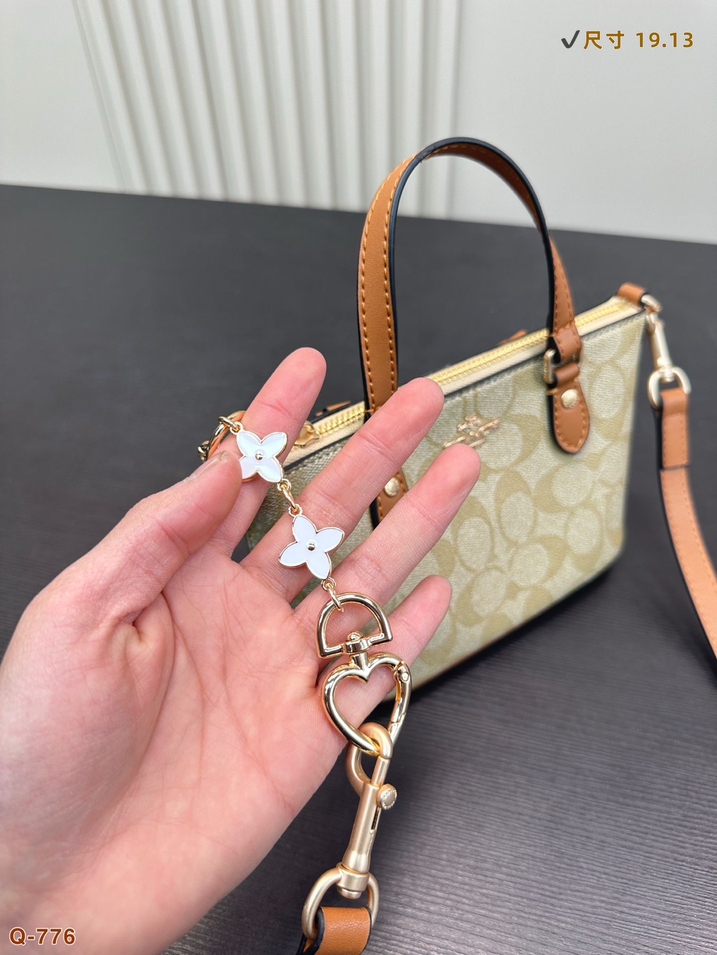 Coach Handbag Crossbody Bag, Retro Design, High-End and Elegant,19*13cm 9 i1740912983493 7212 0 7