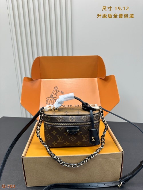 Louis Vuitton Vanity PM: Chic Monogram Canvas Crossbody Bag 1 Louis Vuitton Vanity PM: Chic Monogram Canvas Crossbody Bag