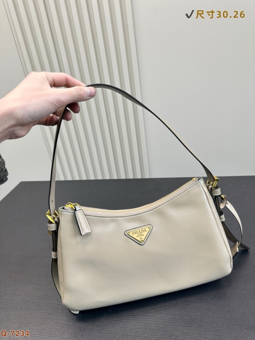 Prada Underarm Bag, Elegant and Versatile, Size 30.26, Perfect for Any Occasion 1 Prada Underarm Bag, Elegant and Versatile, Size 30.26, Perfect for Any Occasion