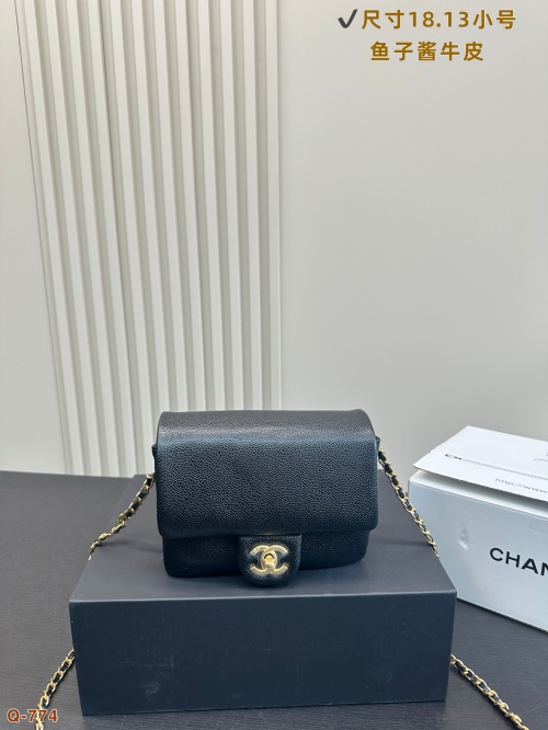 Chanel 24K CF Flap Bag with Gold Coin Decoration - Caviar Leather 1 Chanel 24K CF Flap Bag with Gold Coin Decoration - Caviar Leather