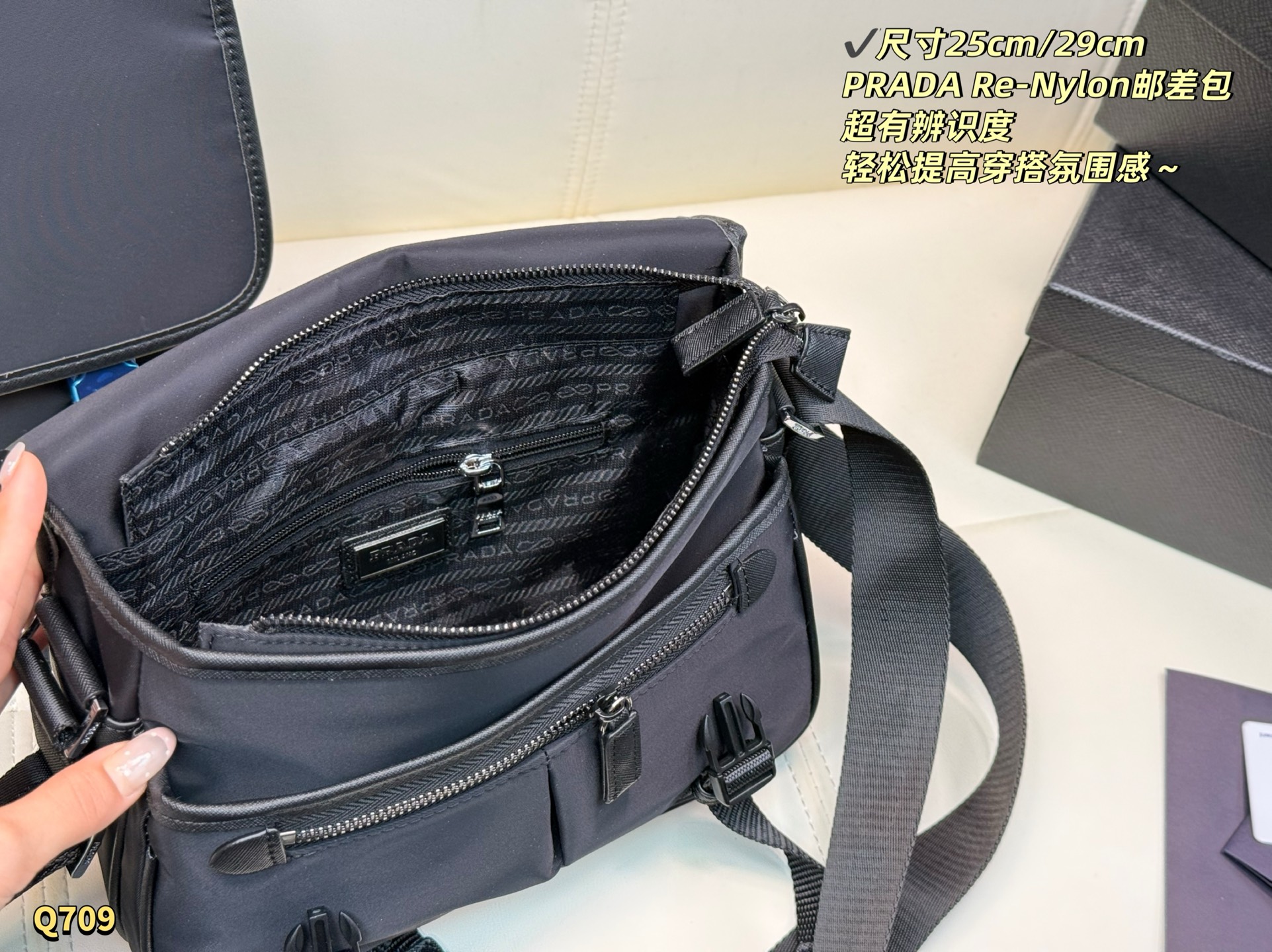PRADA-Tasche Große Größe mit Box: 29,22 cm — photo 10